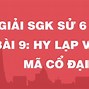 Soạn Bài Hy Lạp Và La Mã Cổ Đại Lớp 6